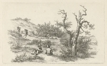 Ilustratorzy w krajobrazie wydm Odbitki studyjne / Etiudy gravées (tytuł serii)
