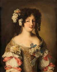 Jacob Ferdinand Voet - Diane-Gabrielle Damas de Thianges, błędnie utożsamiana z Hortense Mancini