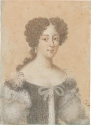 Portret Cleli Cesarini Colonna 1655-1735, księżnej Sonnino.