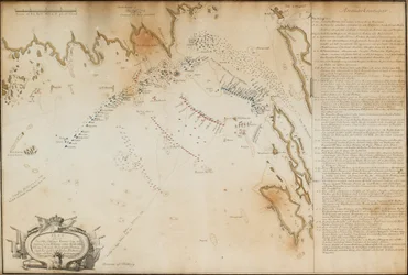Bitwa pod Zatoką Viborg, 1790 Mapa, 1790