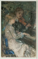 Duet (obraz na płótnie)
