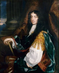 Portret Karola II, ok. 1660 (olej na płótnie)