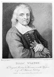 Portret Isaaca Waltona (1593-1683) grawerowany przez Marino Bovi (1758-1805) 1794