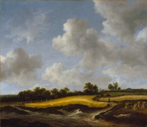 Pejzaż z polem pszenicy, ok. 1660