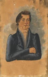 Portret mężczyzny, początek XIX wieku.
