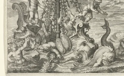 Bachus przemienia swoich porywaczy w delfiny