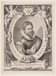 Jan van de Velde Starszy, kaligraf w Haarlemie
