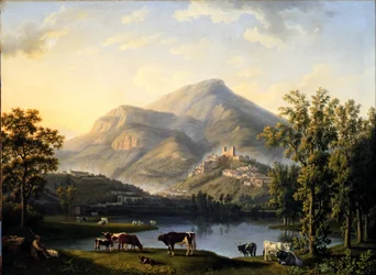 Veduta d’Itri (Krajobraz z widokiem na Itri)