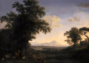 Pejzaż arkadyjski, 1829