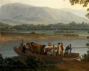 Prom na Sele, Jacob Philipp Hackert (1737-1807)