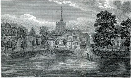 Mikołaja w Chiswick autorstwa Schnebbelie z 1807 r.