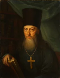 Portret pisarza Ioanna Ioannovich Krasovsky 1746-1811, 1819