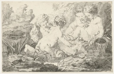 Allegoryczna grupa dzieci
