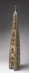 Model niedokończonej wieży Nieuwe Kerk