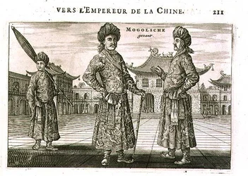 Mongołowie, z konta ambasady holenderskiej w Chinach