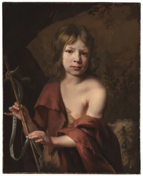 Portret chłopca jako świętego Jana Chrzciciela (olej na płótnie)