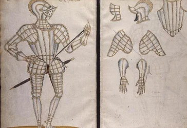Zbroja dla Sir Christophera Hattona, 1589