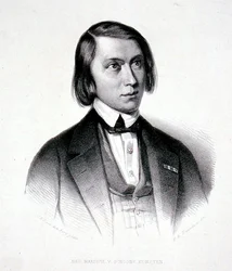 Portret Józefa Hermanusa Verhulsta (1816-91) (rycina)