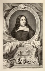 Portret Johna Thurlowa, ilustracja z "Heads of Illustrious Persons of Great Britain", wyd. Knapton, Londyn 1742