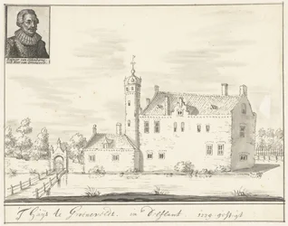 Zamek Groenevelt w Delfland