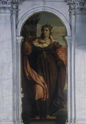 Św. Barbara (część tryptyku)