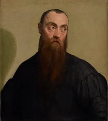 Portret brodatego mężczyzny