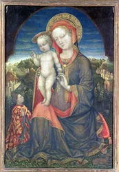 Madonna Pokory adorowana przez Leonello d