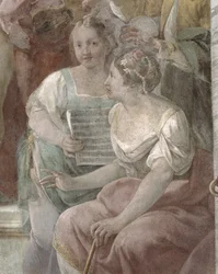 Fragment fresku Music Room z 60259