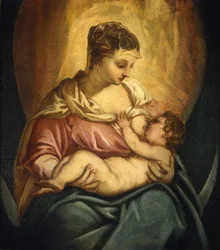 Opiekująca się Madonna.