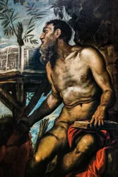 Święty Andrzej i Święty Hieronim, ok. 1551-52 (olej na płótnie)