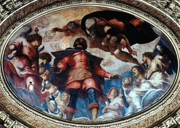 San Rocco in Glory, 1564.