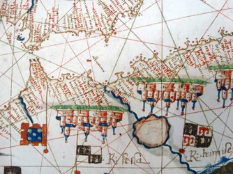 Renesansowa mapa Europy, Jacopo Russo (po) 1528