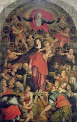 Madonna Różańcowa, ok.1569