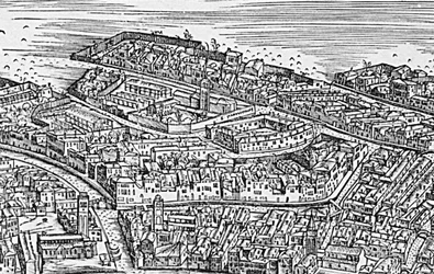 Duży plan perspektywiczny - Wenecja, ok. 1500 (detal 416593)
