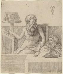Dwóch filozofów, c. 1509.
