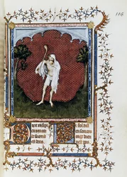 Tłumy, miniatura autorstwa Jacquemarta de Hesdina (1348-1413) z Petites Heures Jeana de France, Duc de Berry, ok. 1386 r.