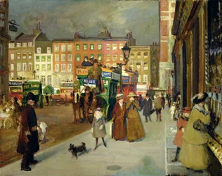 Sloane Street, Londyn, ok. 1908-09 (olej na płótnie)