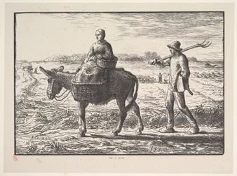 Poranek z cyklu Cztery pory dnia, 1830-75.