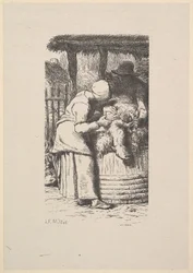 Strzyżenie owiec, 1853.
