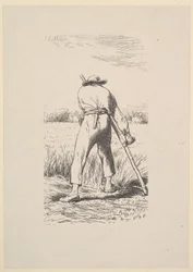 Żniwiarz pszenicy, 1853.