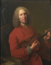 Portret kompozytora Jean-Philippe Rameau 1683-1764, 1728