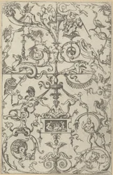 Panel groteskowy, 1550.