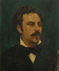 Portret kompozytora Gabriela Fauré 1845-1924, 1878.