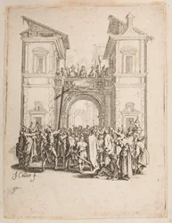 Chrystus przedstawiony ludowi, nr. 9 z 11 z La Petite Passion
