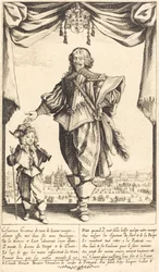 Claude Deruet i jego syn, Jean, 1632.