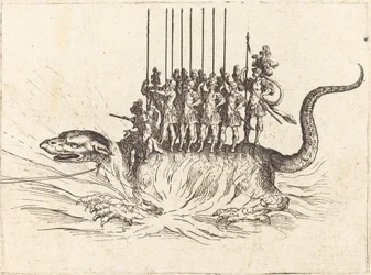 Wejście Monseigneur Henry de Lorraine, markiza de Moy, pod imieniem Pirandre