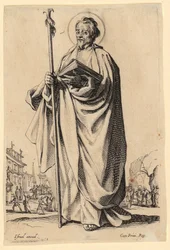 Święty Paweł, arkusz 5 z serii „Jezus, dwunastu apostołów i Maria”