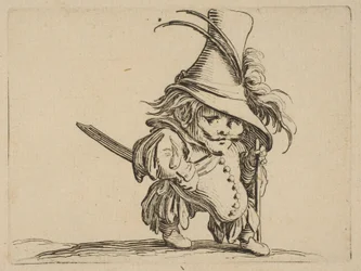 Mężczyzna z opadającym brzuchem i..., 1616-22.