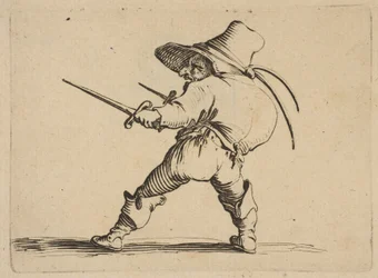 Pojedynek z mieczem i Daggarem, z Varie..., 1616-22.