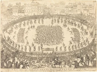 Jedna z walk piechoty, 1616.